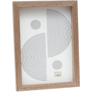 Deknudt S68XH7 ramă foto lemn maro simplu 10x15 cm sticlă...