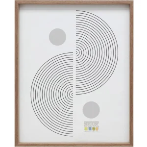 Deknudt S68XH7 ramă foto lemn maro 15x20 cm simplu cu sticlă transparentă