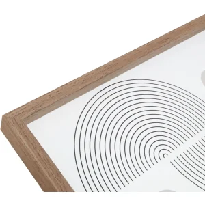 Deknudt S68XH7 ramă foto lemn maro 20x30 cm simplu sticlă transparentă MDF