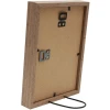 Deknudt S68XH7 ramă foto lemn maro 20x30 cm simplu sticlă transparentă MDF