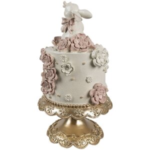 Clayre & Eef Dekoration Torte Ø 18x32 cm...