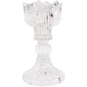 Clayre & Eef 6GL4934 Kerzenständer Ø 8x15 cm