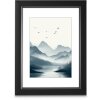 Hama ramă foto din plastic Chill argintiu alb negru 10x15-30x40 cm