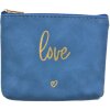 Juleeze JZTB0080BL Toiletry Bag Blue Gold 13x1x10 cm Synthetic Travel Case