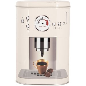 Clayre & Eef 6BL0141 Set de 2 cutii de depozitare Bej Retro Iron