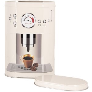 Clayre & Eef 6BL0141 Set de 2 cutii de depozitare Bej Retro Iron