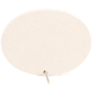 Clayre & Eef 62S329 Oglindă de masă ovală cu motiv Vintage Bunny Bej 22x5x17 cm