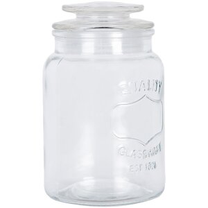 Clayre & Eef 6GL5054 Vorratsglas mit Deckel Ø...