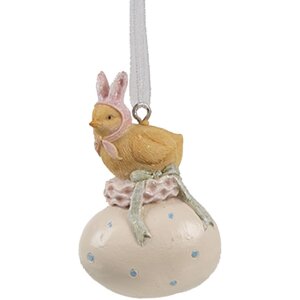 Clayre & Eef Osteranhänger Küken Polyresin...