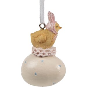 Clayre & Eef Osteranhänger Küken Polyresin...