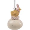 Clayre & Eef Paște pandantiv pui poliresină 4x3x7 cm stil țară