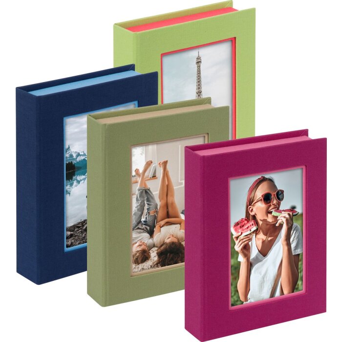 Goldbuch cutie de depozitare Bella Vista lenjerie 19 x 14 cm fereastră foto 4 culori