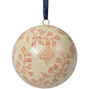 Clayre & Eef 6CE2107M Dekoration Ball Keramik Beige...