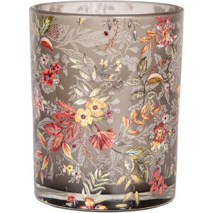 Clayre & Eef 6GL4976 Teelichthalter Set 2 Glas...