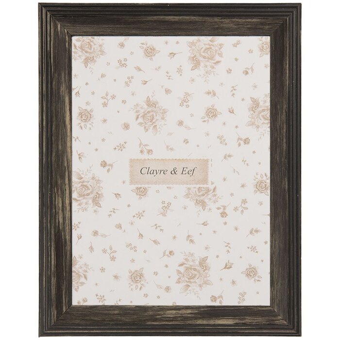 Clayre & Eef 2F1269M Cadru foto negru 17x1x22 cm Vintage Picture Frame
