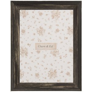 Clayre & Eef 2F1269M Fotorahmen Schwarz 17x1x22 cm...