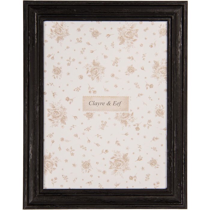 Clayre & Eef 2F1273M Cadru foto 17x2x22 cm 13x18 cm Negru