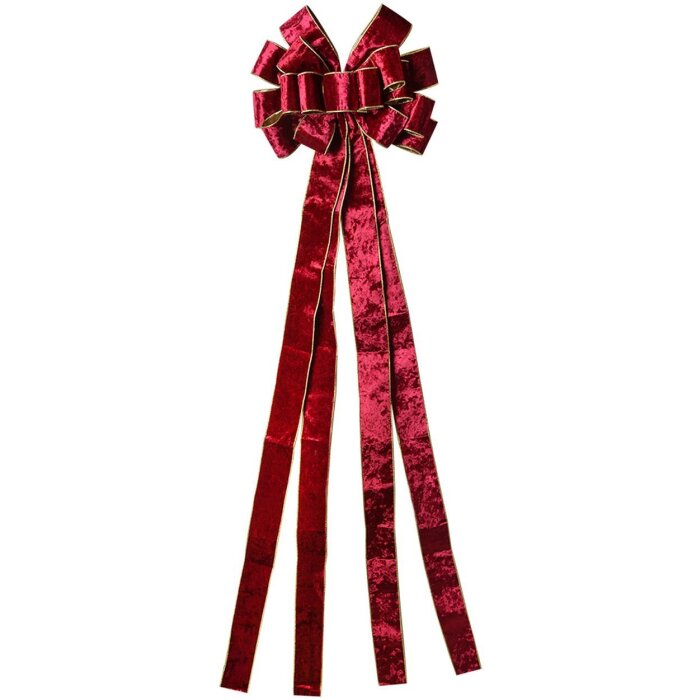 Clayre & Eef 65975BU Arc decorativ 33x135 cm Roz margine aurie