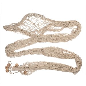 Clayre & Eef 66072 Decorațiune Fishnet Bej 200x400 cm Stil rustic