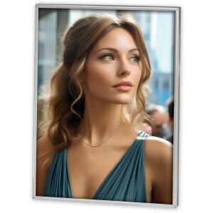 ZEP Hochglanz-Bilderrahmen 120S22 Silber 15x20 cm