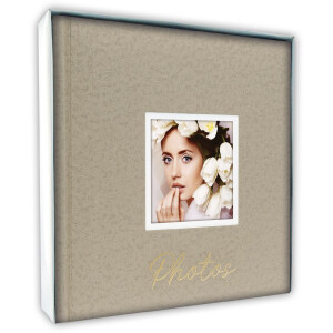ZEP Album foto Dante Beige 24x24 cm 40 de pagini albe cu glassine