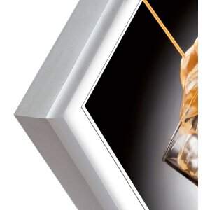 ZEP Burpali aluminiu ramă foto 21x29 7 cm argint DIN A4 sticlă transparentă