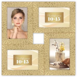 ZEP Orion colaj cadru foto aur 4 imagini în format...