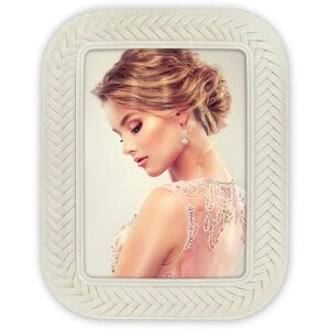 ZEP ramă foto din rășină polivalentă Ryes 13x18 cm alb