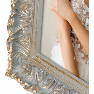 ZEP Rășină poli cadru Valbonne 13x18 cm gri auriu