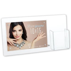 ZEP Suport acrilic pentru cărți de vizită Cadru magnetic...