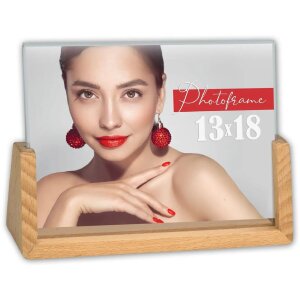 ZEP Cadru acrilic Virginia Natural 10x15 cm cu bază din...