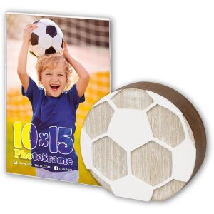 ZEP Acrilic și cadru din lemn Messi 10x15 cm