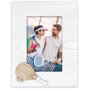 ZEP Cadru foto din lemn Navarro 10x15 cm Alb Padel Design