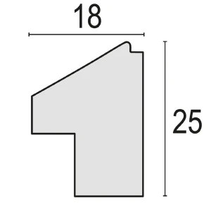 ZEP PS Cadru Levanto A 10x15 cm maro