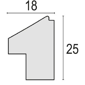 ZEP PS Cadru Levanto C 10x15 cm Verde