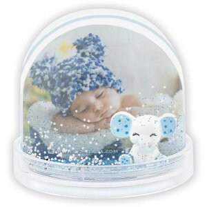 ZEP minge foto din plastic baby blue 6.5x6.2 cm