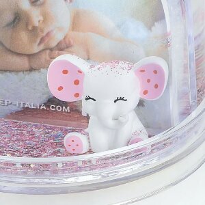 ZEP minge foto din plastic roz baby 6.5x6.2 cm