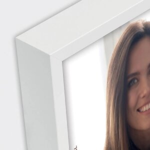 ZEP Cadru MDF Bari Alb pentru 4 tablouri 10x15 cm