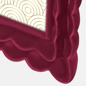 ZEP ramă pentru fotografii din rășină sintetică Deco roșu 10x15 cm