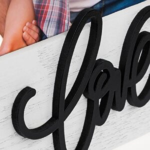 ZEP Rama foto din lemn Gianna negru 10x15 cm