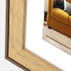 ZEP Fotogalerie Lugo Bilderrahmen für 3 Fotos 10x15 cm Holzoptik Wandaufhängung