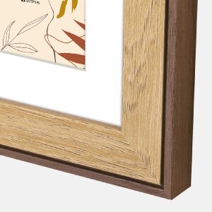 ZEP galerie foto Lugo ramă pentru 4 fotografii 10x15 cm aspect lemn montare pe perete