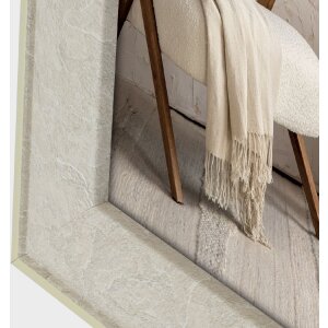 Cadru ZEP Colmar gri 20x30 cm aspect lemn