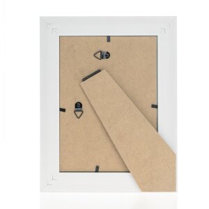 ZEP Bilderrahmen Colmar Braun 30x40 cm Holzoptik Wandaufhängung Echtglas