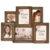 ZEP Gallery Frame Giverny Multi Picture Frame Wood Brown 54x41 cm 6 fotografii