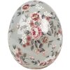 Clayre & Eef Ou decorativ 6CE1972M Ceramică gri roz Ø 10x12 cm Stil rustic