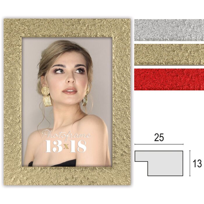 ZEP Orion ramă foto aur sau argint 10x15 13x18 15x20 20x30 cm