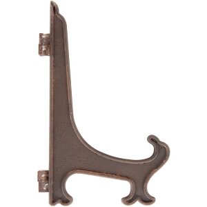 Clayre & Eef 6CE2020 Dekoration Teller Beige-Blau 25x18x3 cm