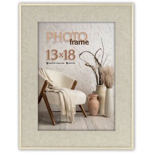 ZEP Bilderrahmen Colmar Polystyrol Holzoptik Braun Grau Weiß 10x15 bis 30x40 cm