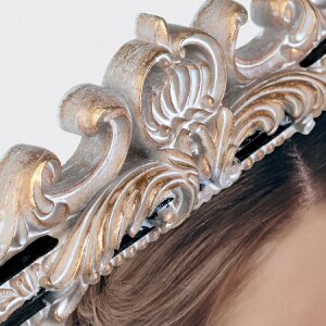 ZEP Queen cadru baroc negru auriu 10x15 cm sau 15x20 cm